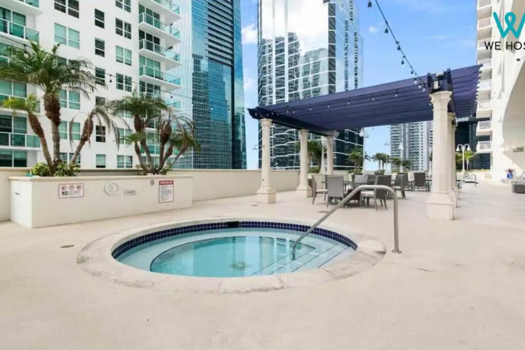 Wonderful Condo In Brickell With Pool And Gym Маямі Екстер'єр фото